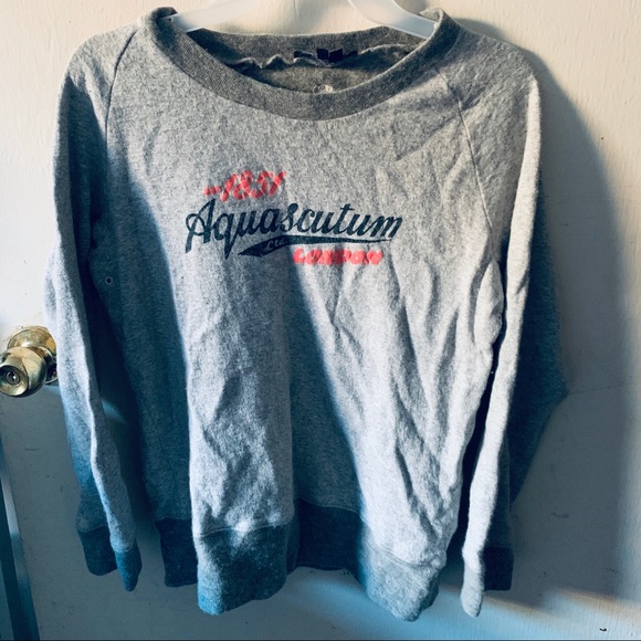 Aquascutum London Logo Sweater Crew Neck - Picture 1 of 4